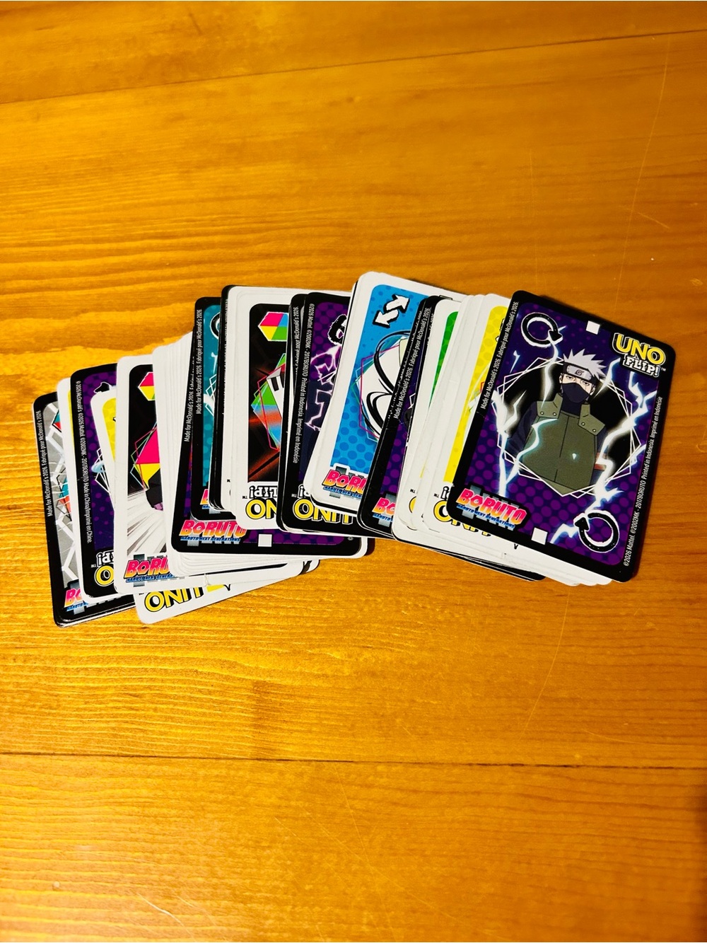 FREE! Uno Flip! Naruto Themed Card Deck